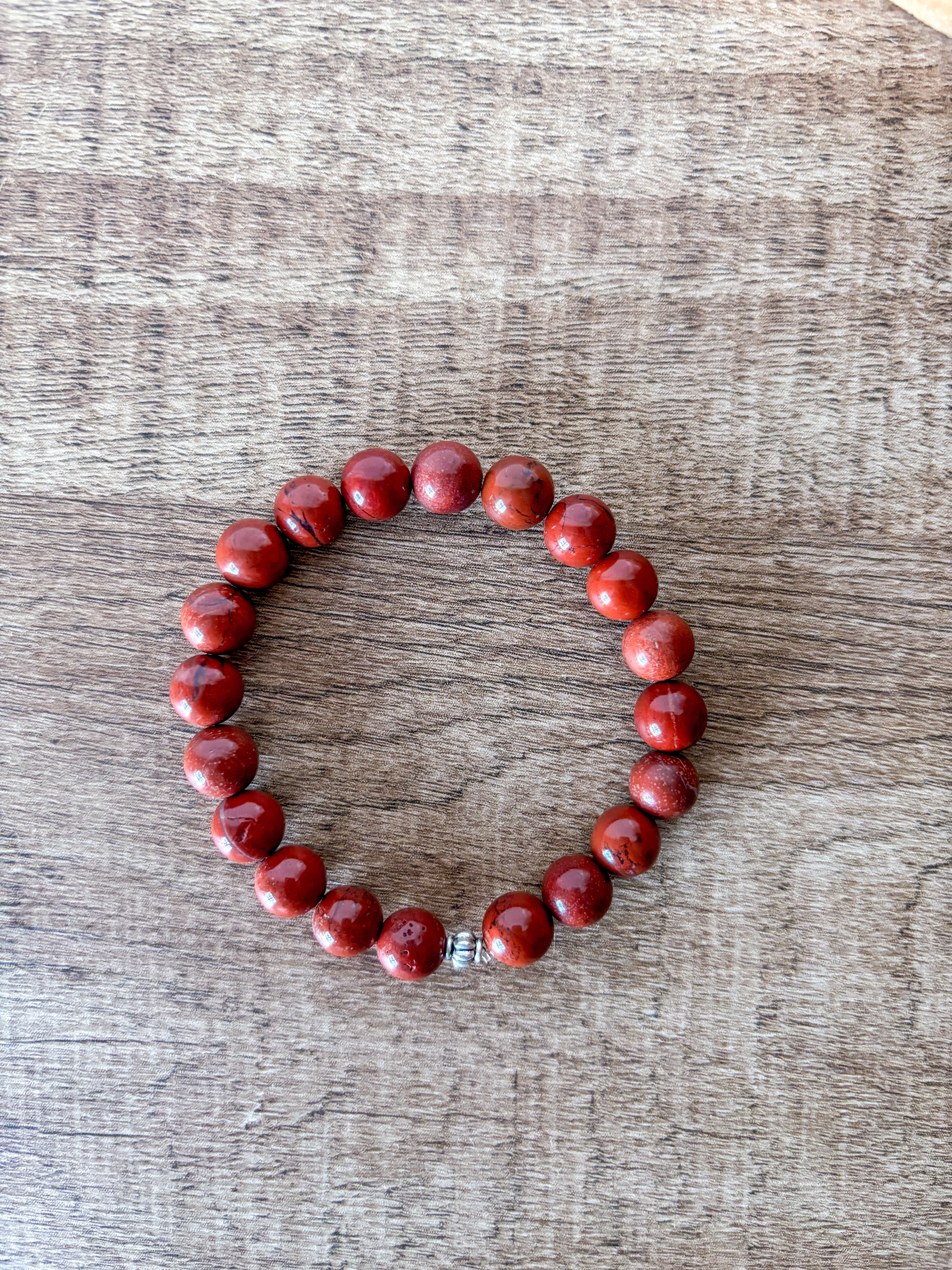 Pulsera Jaspe Rojo