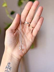 Colgante Puntas de Cuarzo Cristal