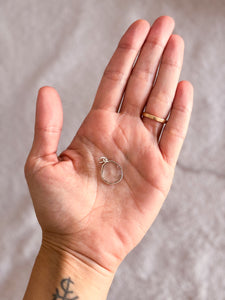 Colgante Cuarzo Cristal facetado