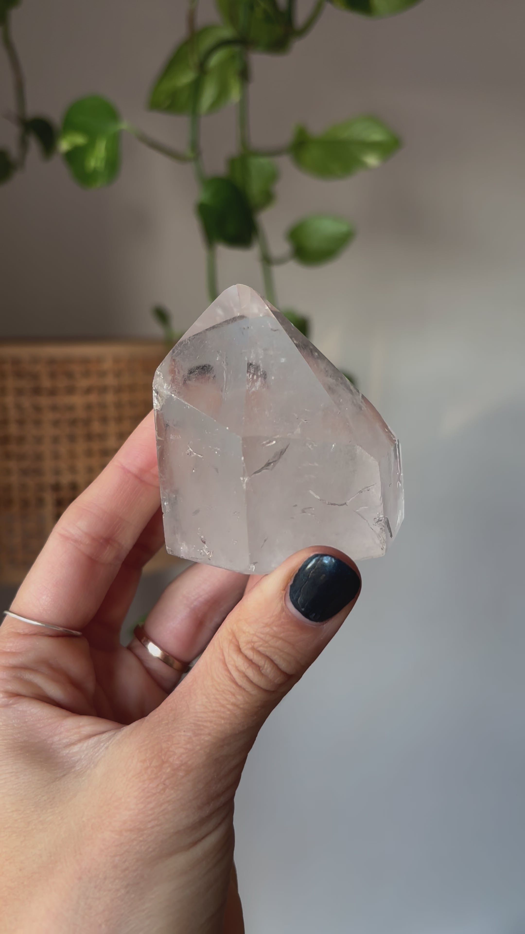 Lámpara Cuarzo Cristal