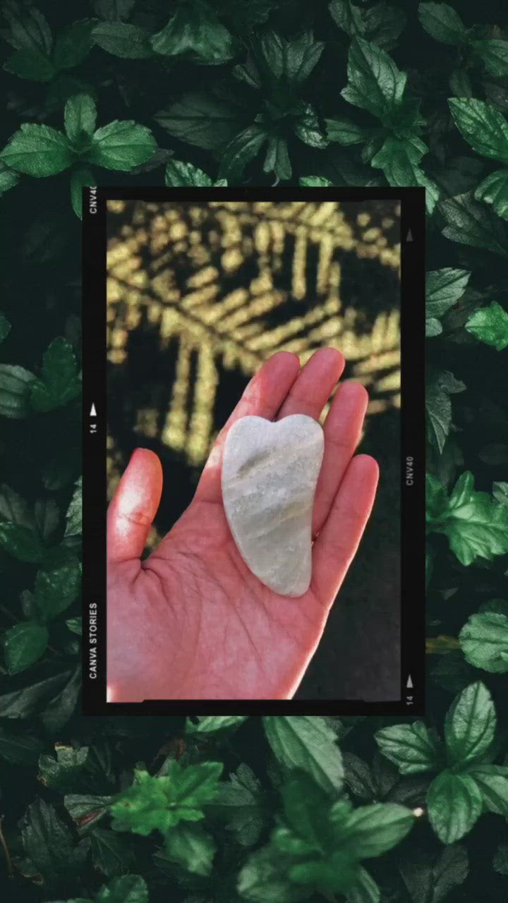 Gua Sha de piedra natural