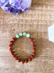 Pulsera Rudraksha