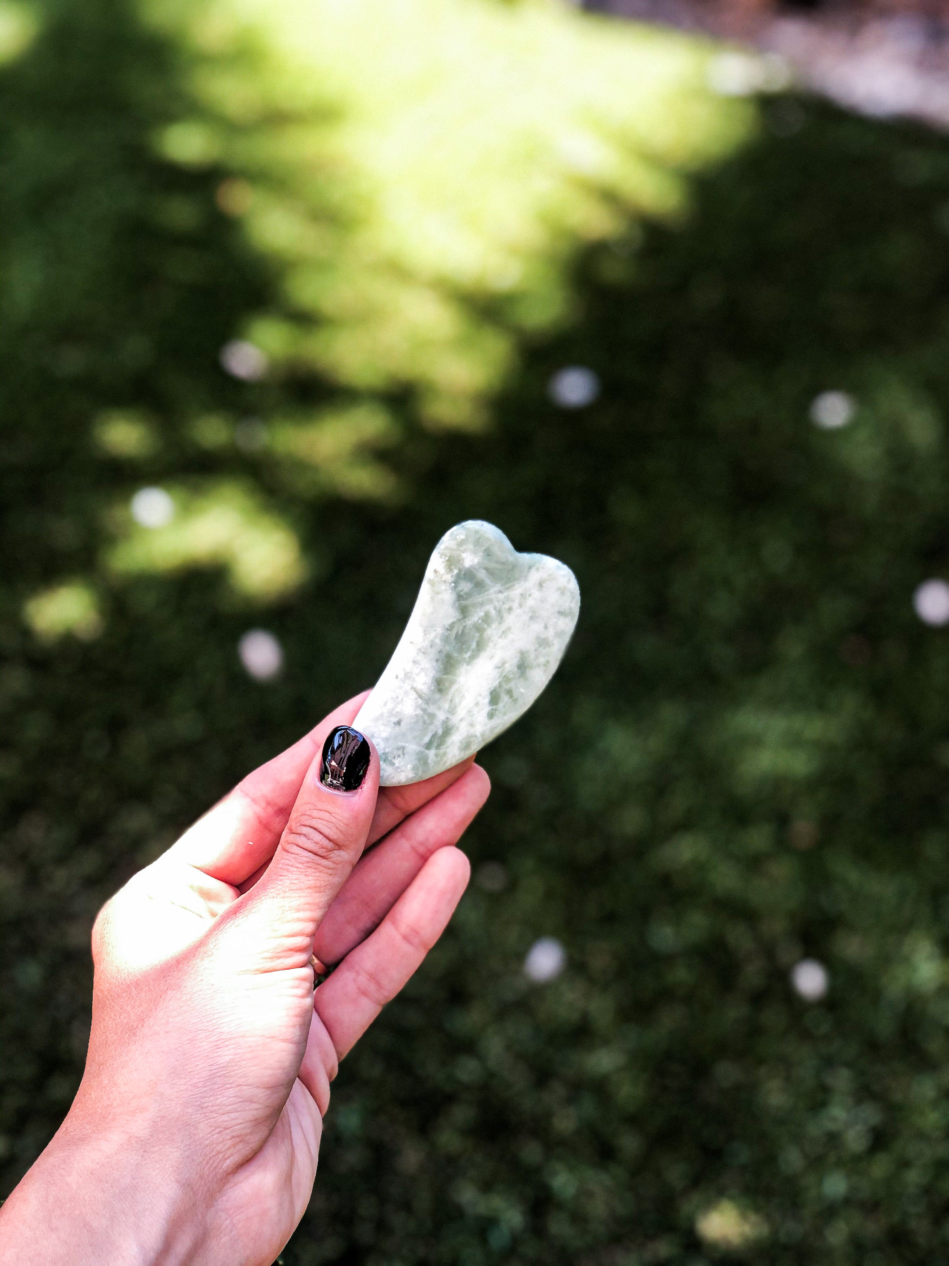 Gua Sha de piedra natural