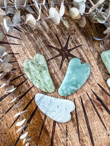 Gua Sha de piedra natural