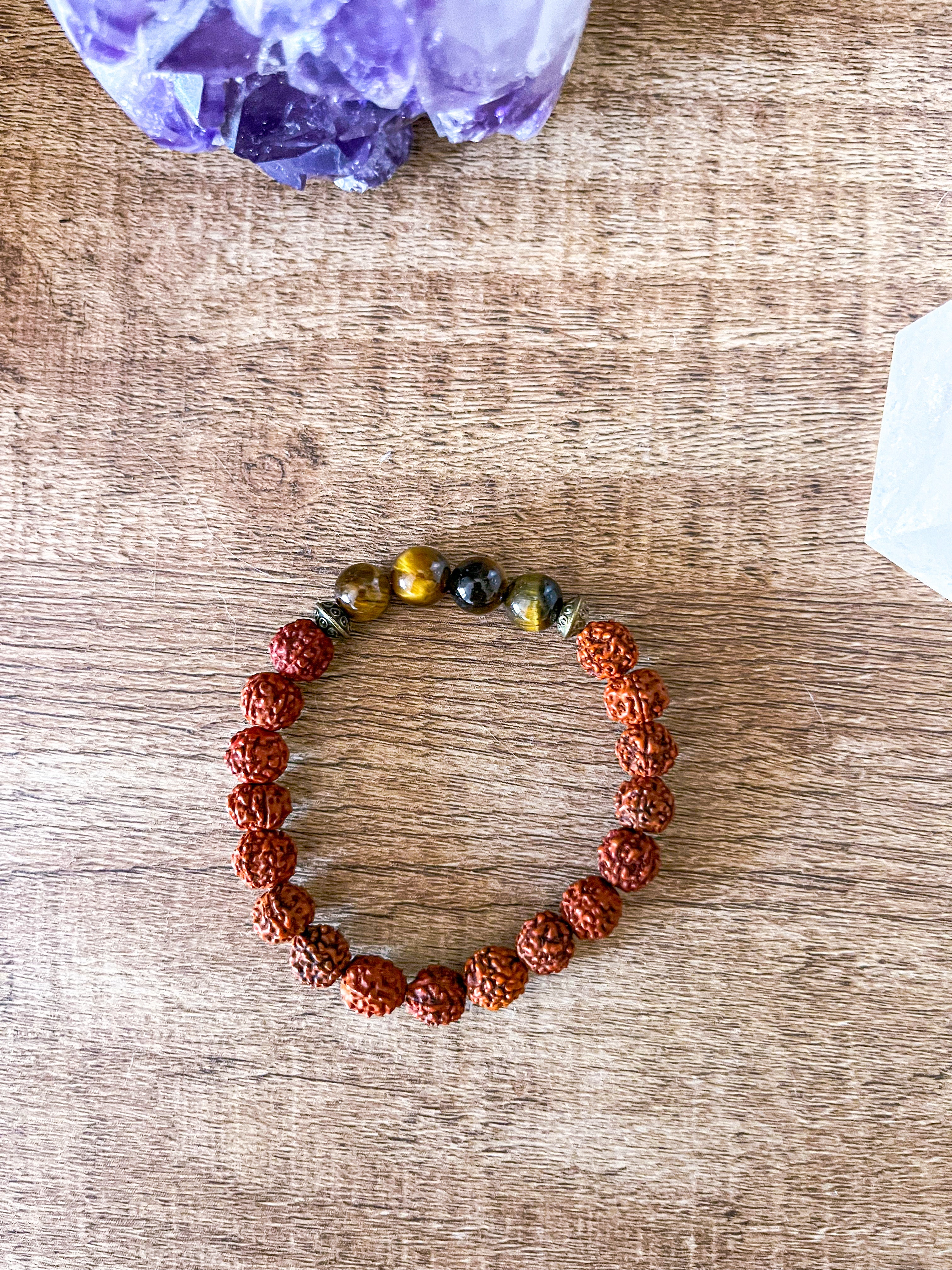 Pulsera Rudraksha